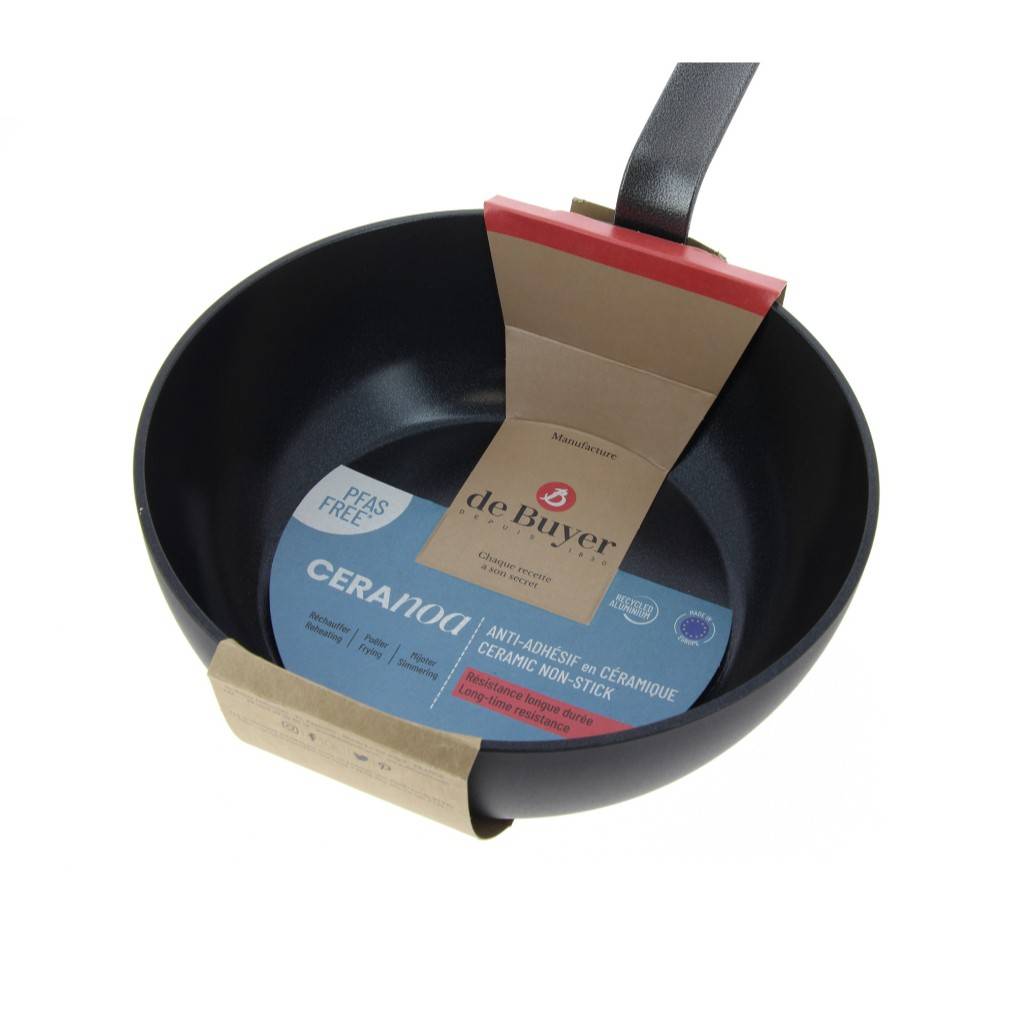 Sauteuse bombée antiadhésive céramique 24cm 8228.24 De Buyer - Image 4