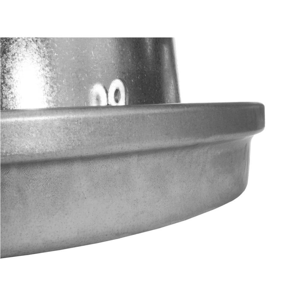 Vadigran - Silo d'alimentation galvanisé contenance 14 litres ø 33 cm pour volailles - Imagen 4