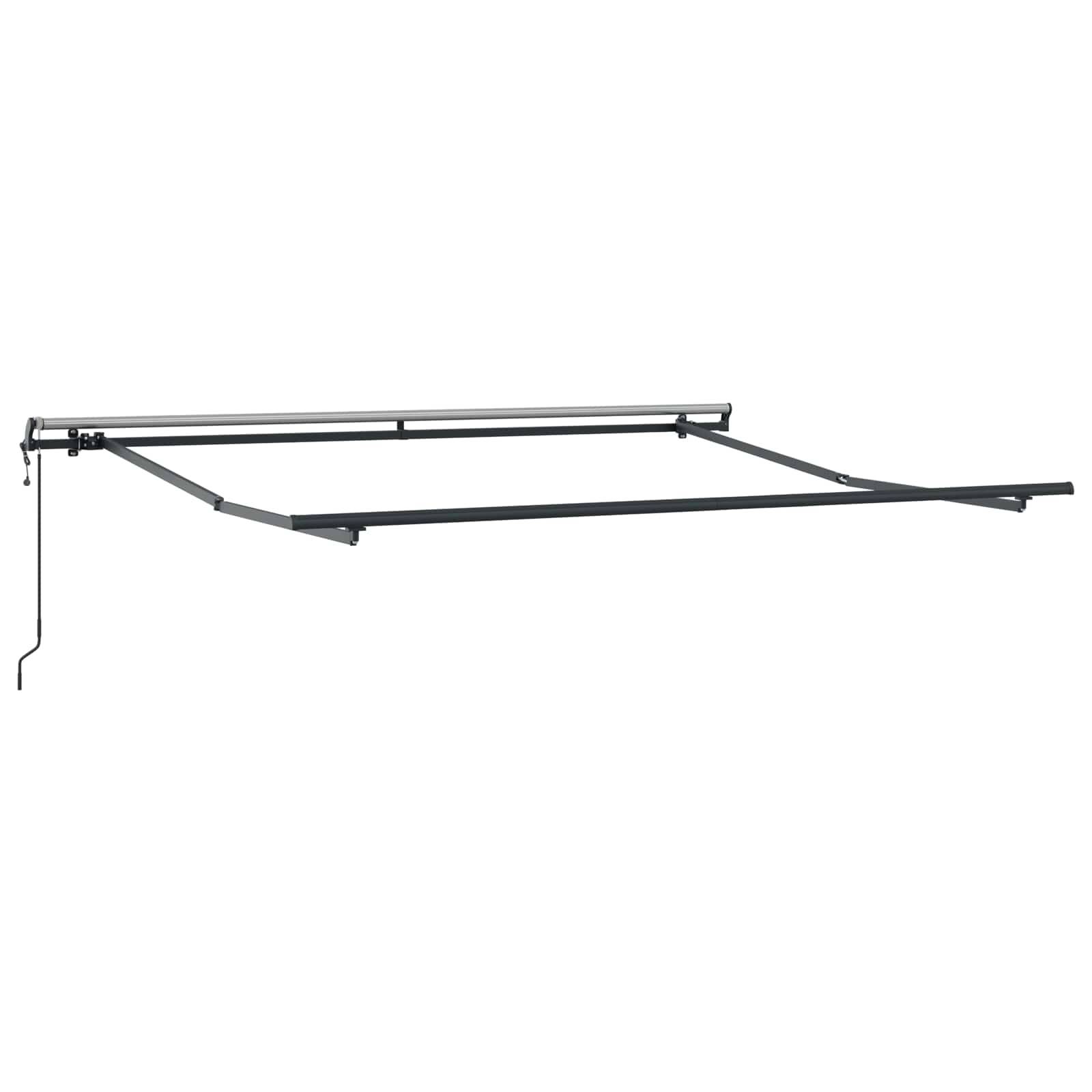 ComfortXL - Store banne motorisé aluminium pour terrasse protection gris clair 4x3m - ComfortXL Outdoor Living - Image 3