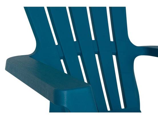 Bica - Fauteuil Adirondack Résine Injectée Bleu Miami, 1 Personnes BICA - Image 3