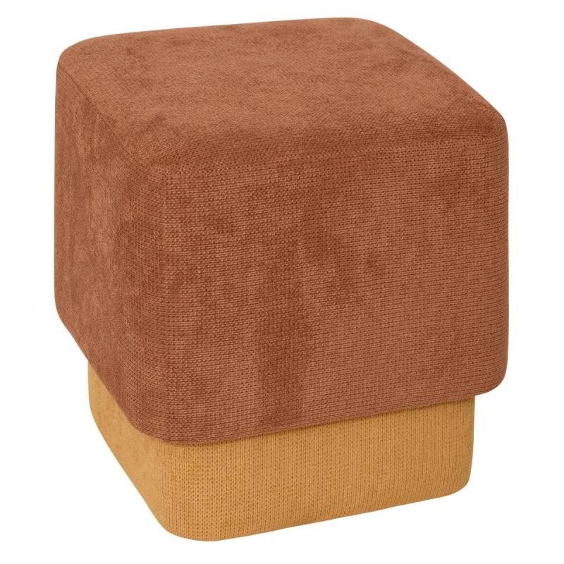 Pouf 2 en 1 Doki ambre et ocre Atmosphera - Image 4