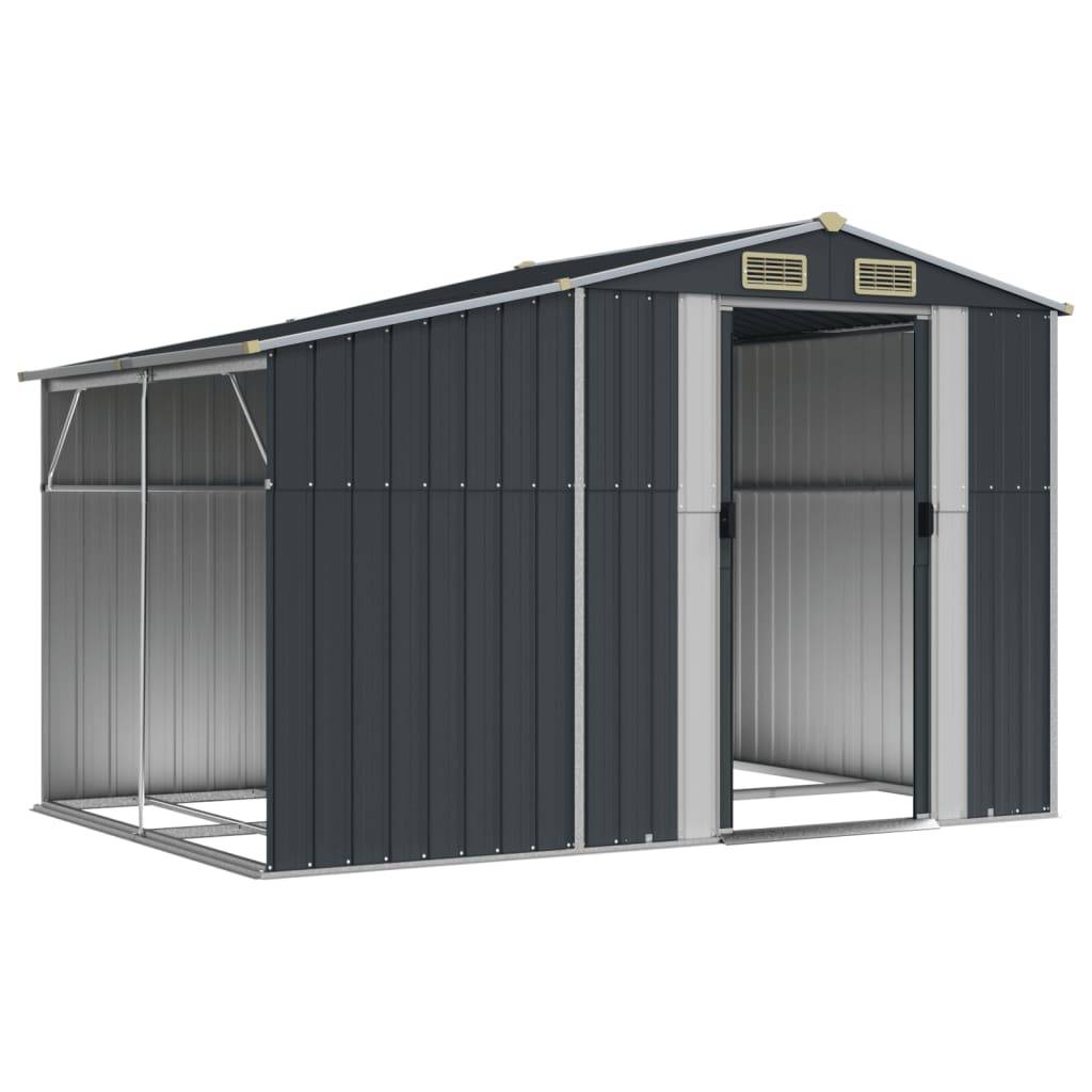 Maison Chic - Abri de jardin 5.33m² Cabane de jardin - anthracite 277x192,5x179 cm acier galvanisé - Meuble Pro MAISON CHIC - Imagen 3