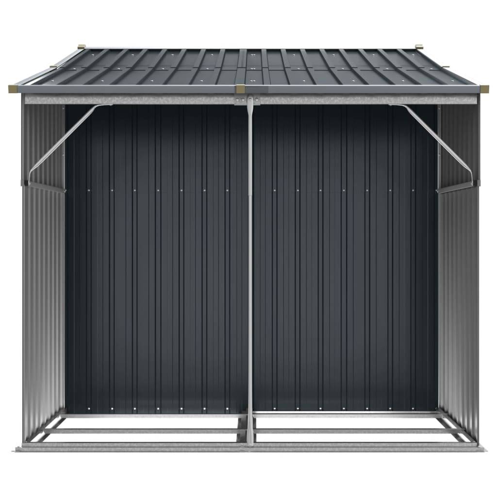 Maison Chic - Abri de jardin 5.33m² Cabane de jardin - anthracite 277x192,5x179 cm acier galvanisé - Meuble Pro MAISON CHIC - Imagen 6