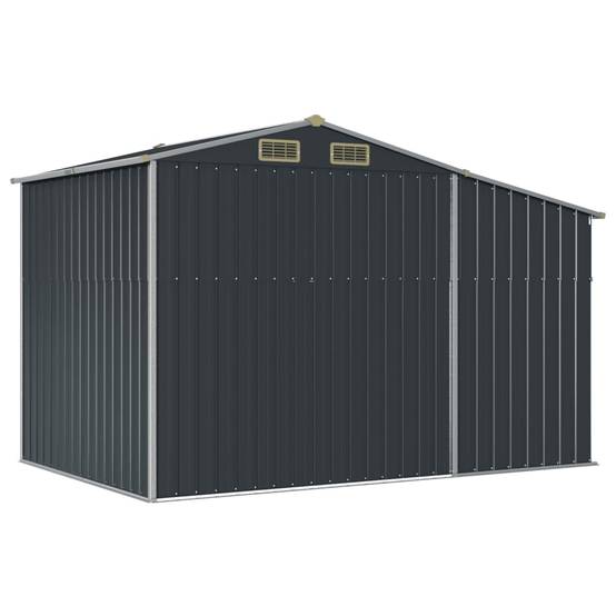 Maison Chic - Abri de jardin 5.33m² Cabane de jardin - anthracite 277x192,5x179 cm acier galvanisé - Meuble Pro MAISON CHIC - Imagen 7