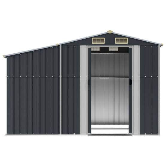 Maison Chic - Abri de jardin 5.33m² Cabane de jardin - anthracite 277x192,5x179 cm acier galvanisé - Meuble Pro MAISON CHIC - Imagen 5