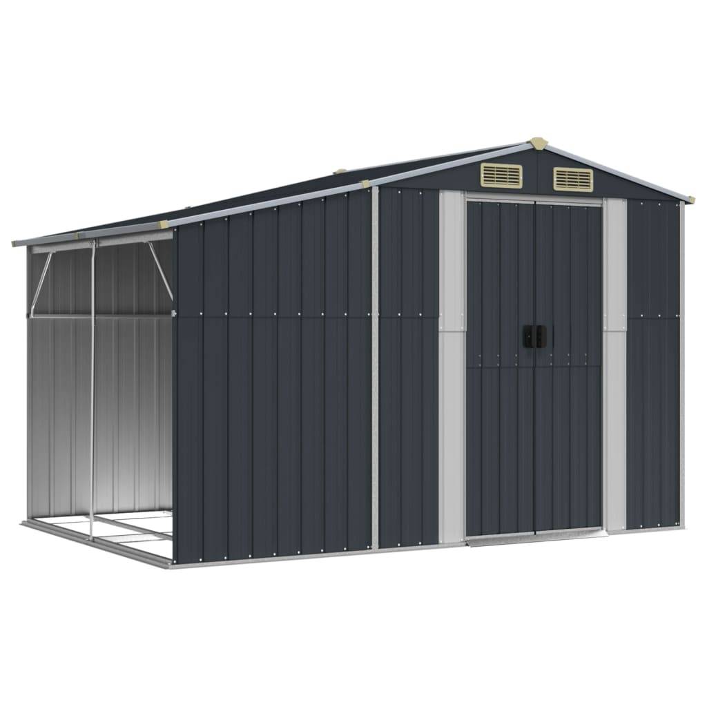Maison Chic - Abri de jardin 5.33m² Cabane de jardin - anthracite 277x192,5x179 cm acier galvanisé - Meuble Pro MAISON CHIC - Imagen 1