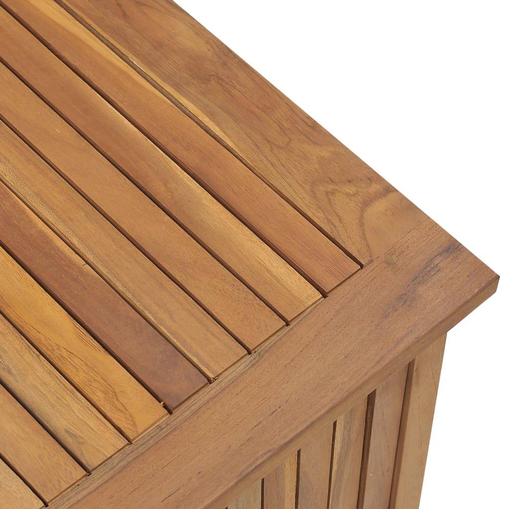 Helloshop26 - Boîte coffre de jardin 150 x 50 x 55 cm bois massif de teck - Imagen 7