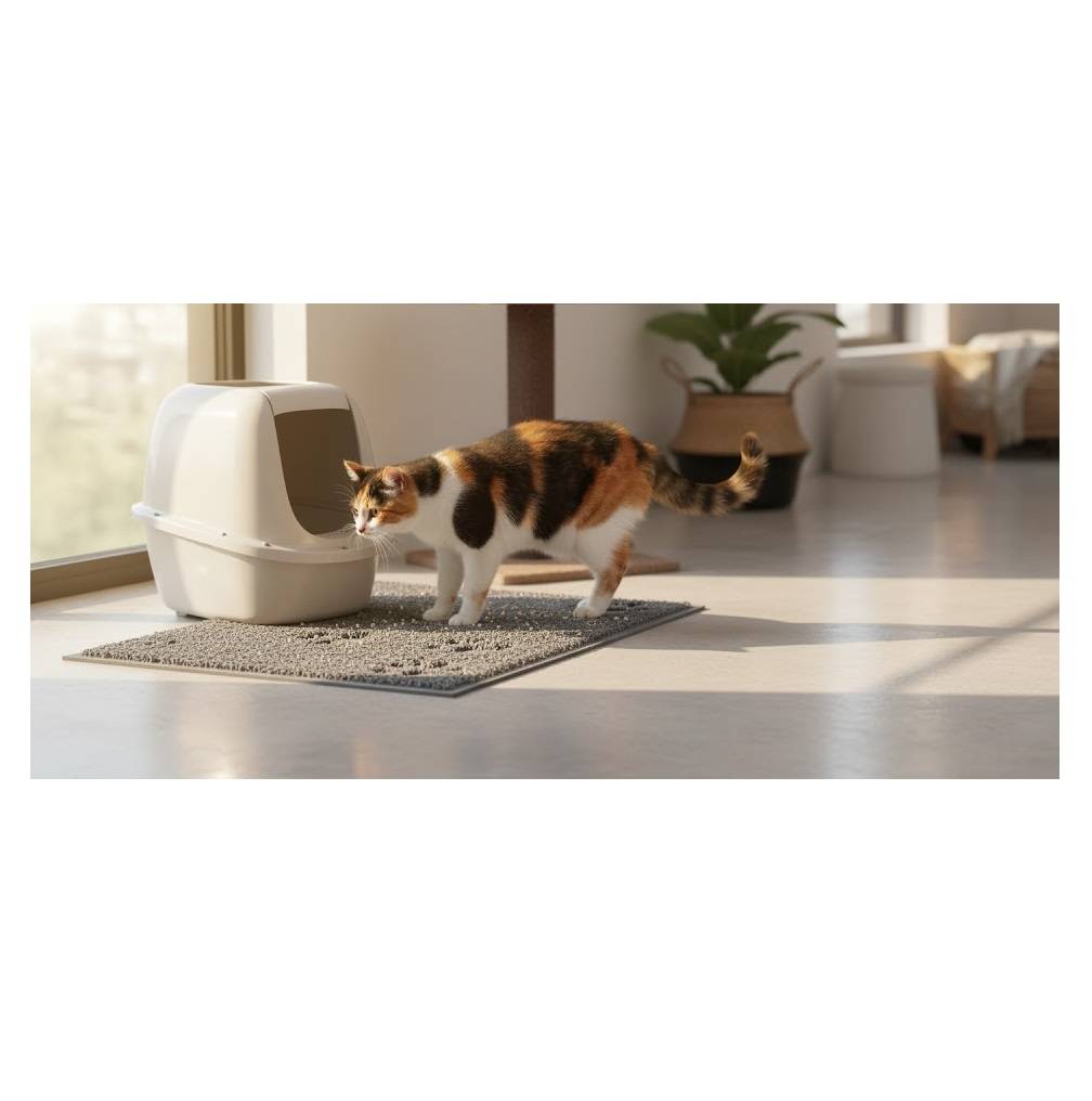 Tapis de litière pour chat 40 x 60 cm Tumbi M - Image 2