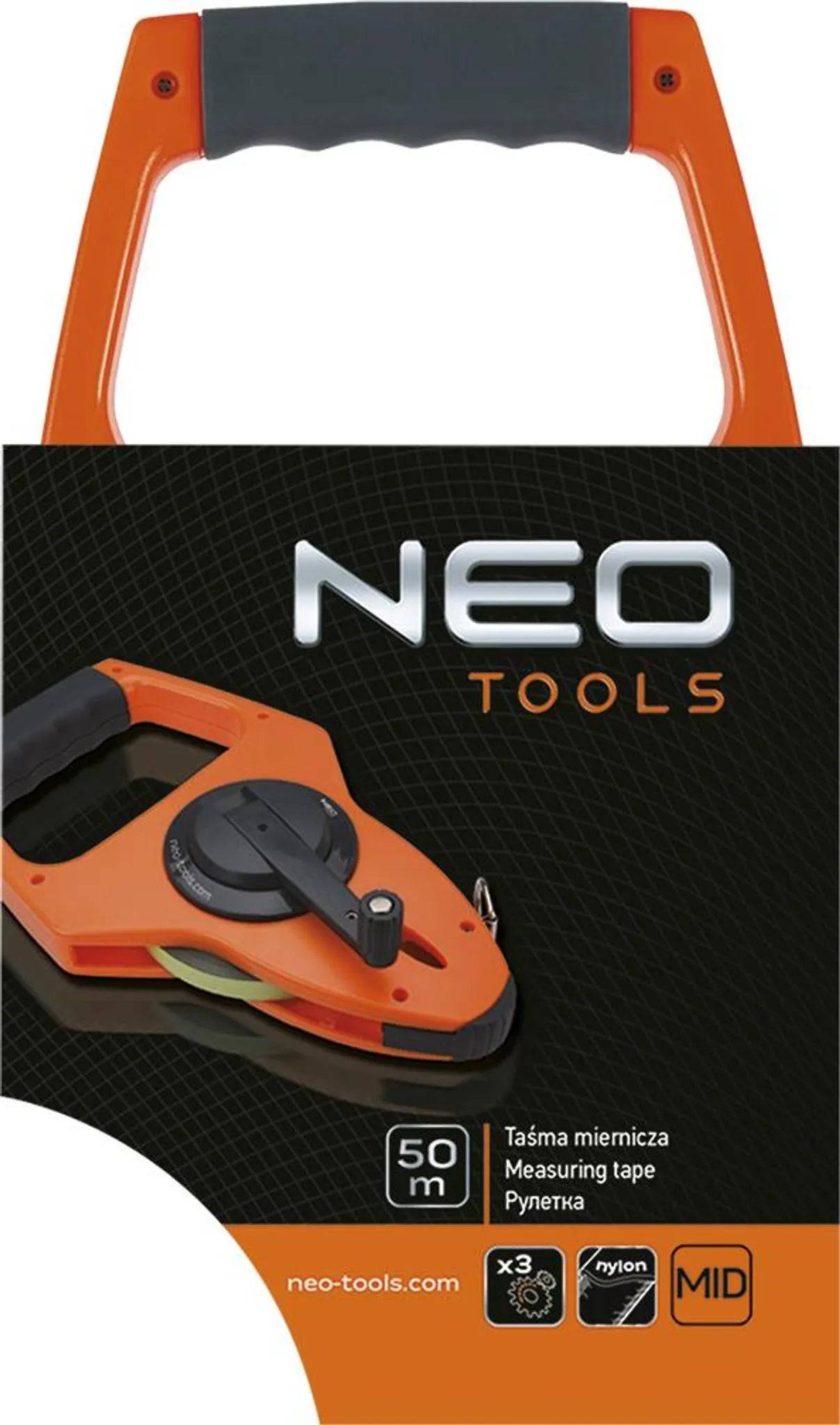Neo Tools - Mètre ruban 50 M NEO TOOLS 68-150 Neo tools - Imagen 2