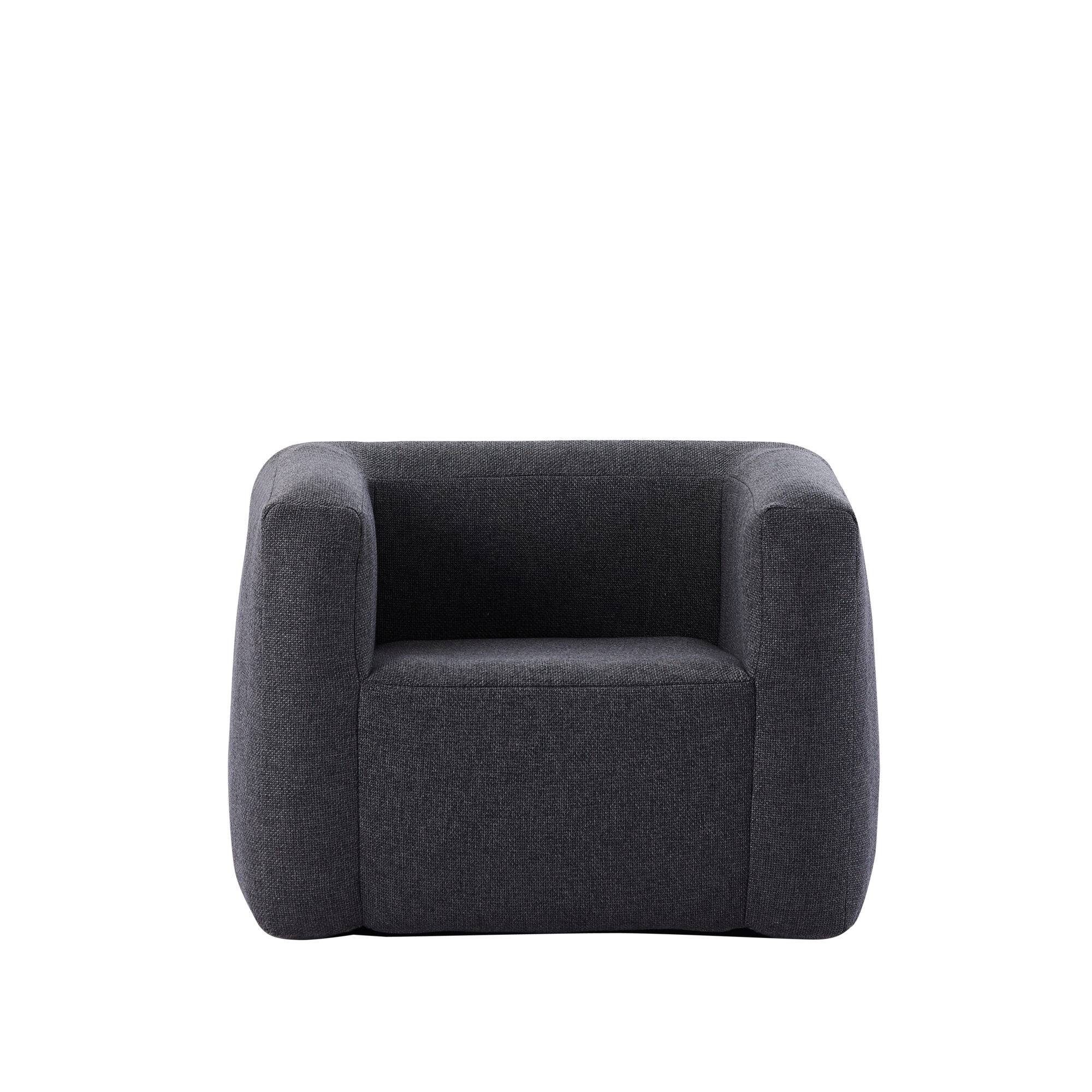 Fauteuil gonflable Terracotta - Intérieur et extérieur - Couleur Gris foncé - Image 2