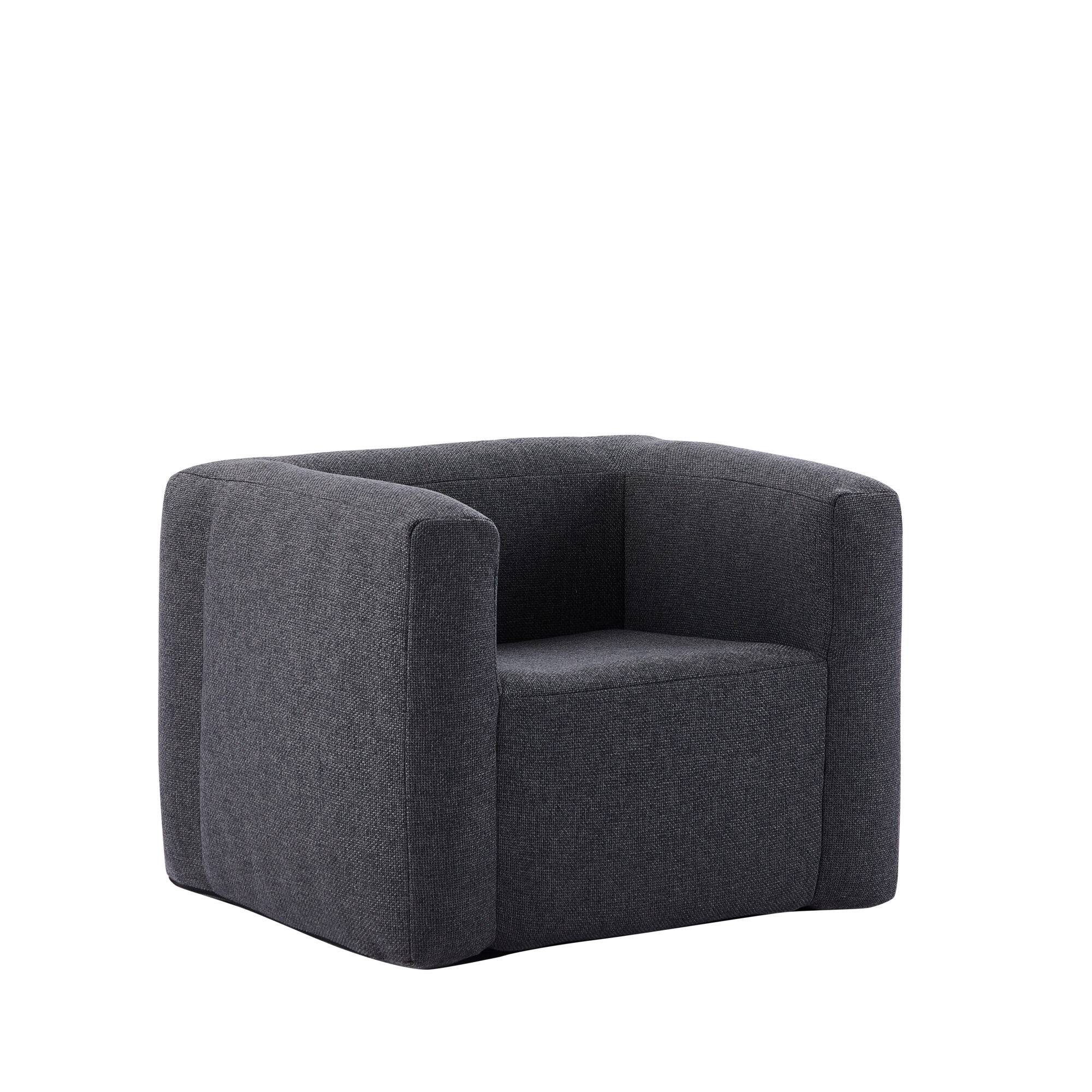 Fauteuil gonflable Terracotta - Intérieur et extérieur - Couleur Gris foncé - Image 1