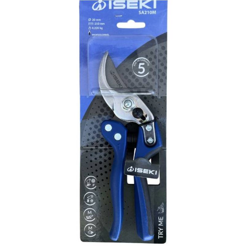 Iseki - Sécateur ISEKI - SA210M diam. coupe 20 mm taille m à usage semi-pro / pro - Image 1