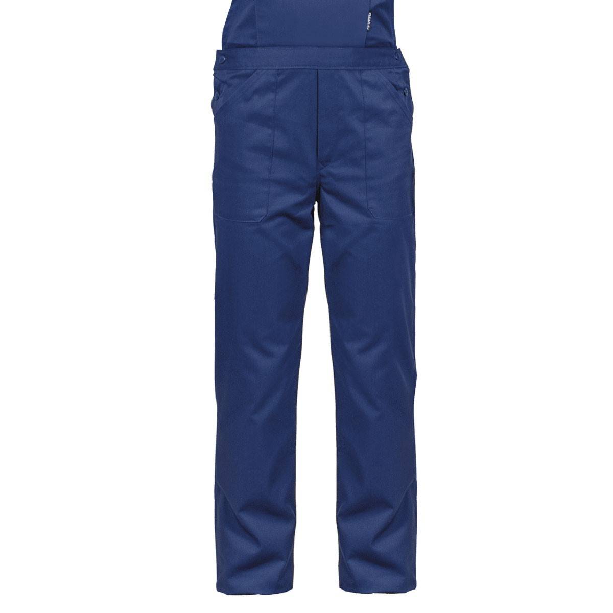 Salopette de travail Bleu marine Taille 40 Polyester / Coton 7 Poches Sangles épaules reglables VITO - Imagen 3