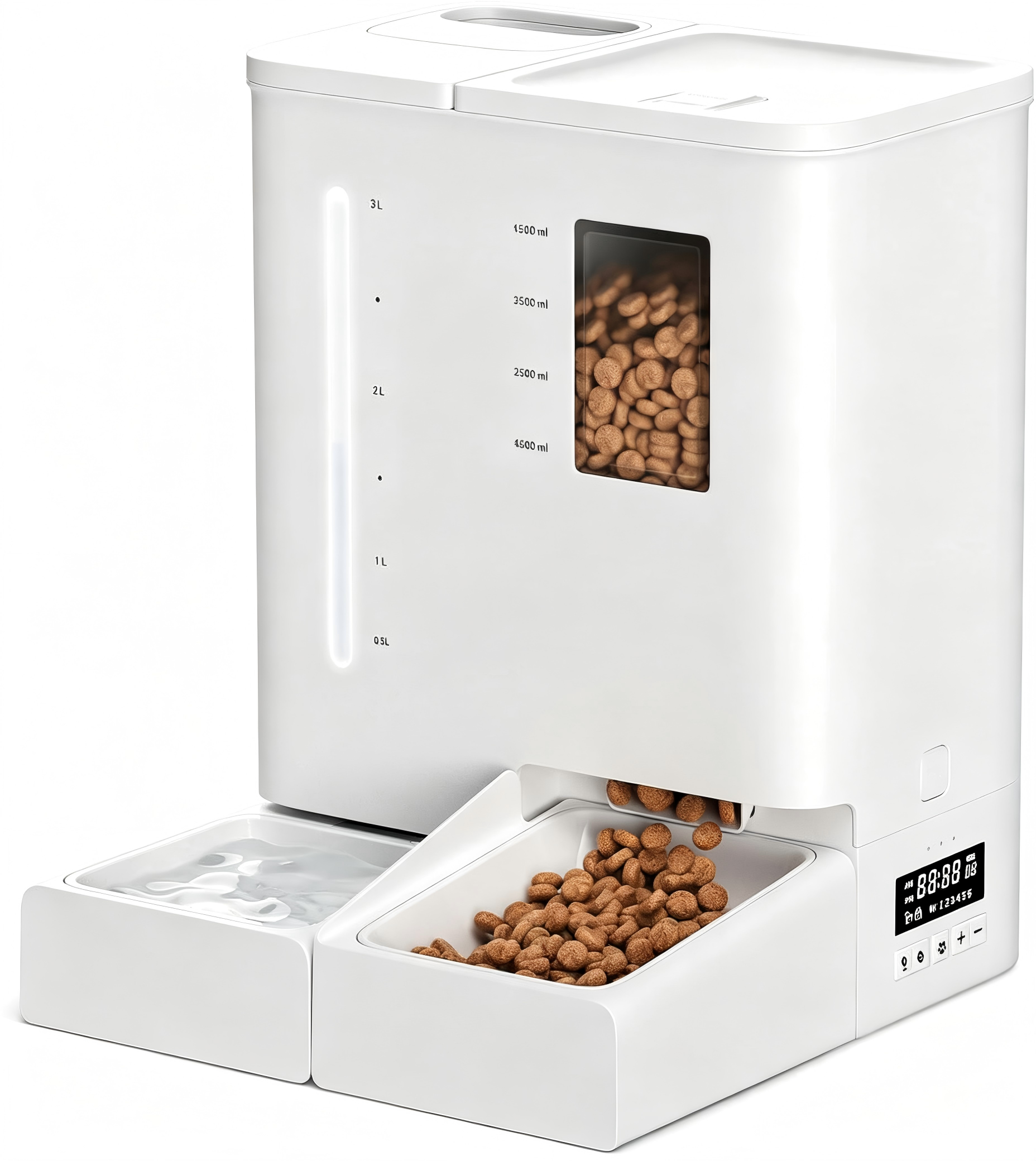 Sans Marque - Bouteille automatique pour nourriture et eau pour chat DUDUPET