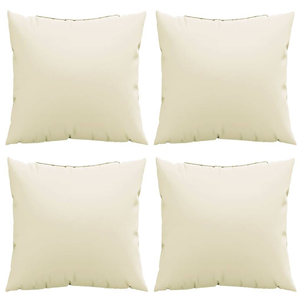 PANGIVO - Coussins d'extérieur polyester crème 50 x 50 cm - PANGIVO - Image 4