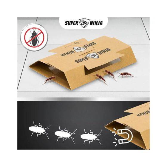 Superninja - Pièges (x12) contre les cafards - Imagen 2
