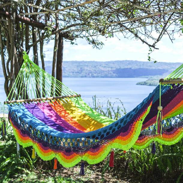 Hamac Del Sol - Hamac à barre Rivas L Multicolor- Hamac del Sol - Image 2
