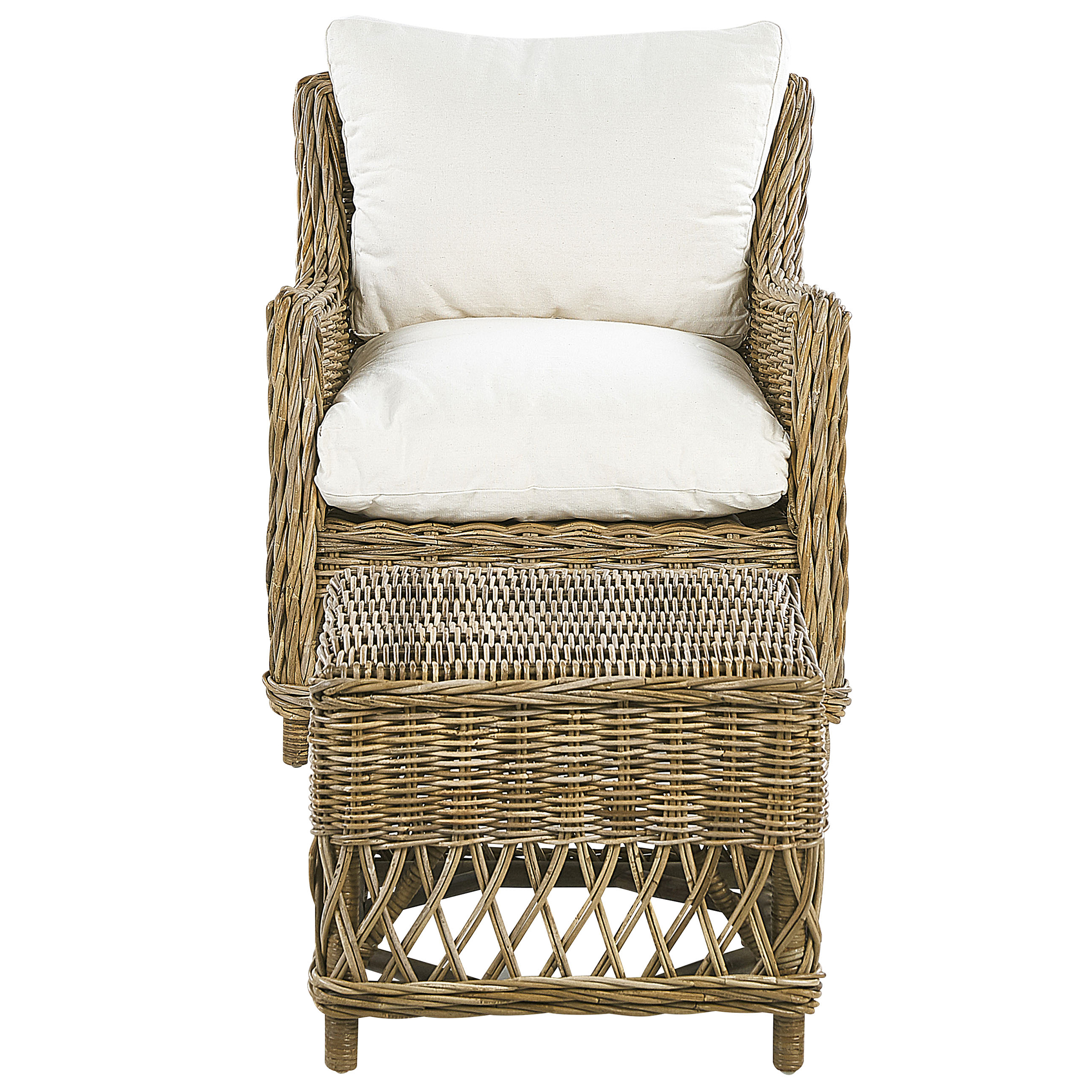 Fauteuil Rotin Naturel RIBOLLA - Beliani - Image 4