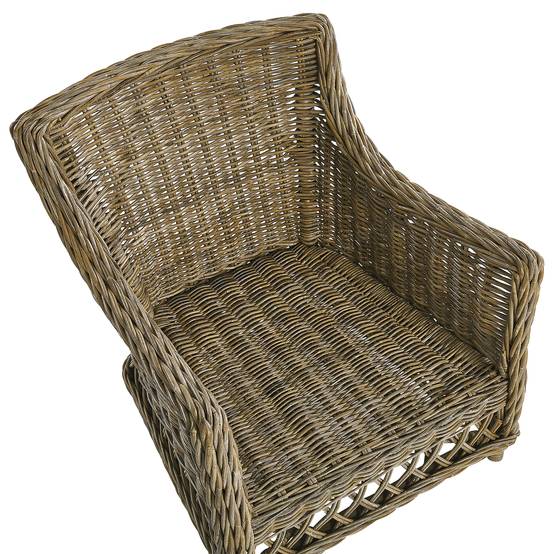 Fauteuil Rotin Naturel RIBOLLA - Beliani - Image 7