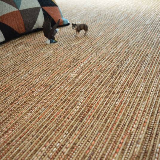Decoweb - Tapis intérieur / extérieur - Bornéo nature - Ganse caramel - 120 x 170 cm - Decoweb - Image 5