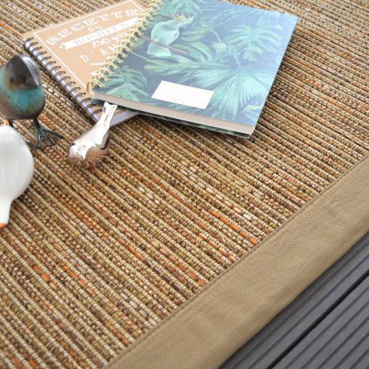 Decoweb - Tapis intérieur / extérieur - Bornéo nature - Ganse caramel - 120 x 170 cm - Decoweb - Image 4