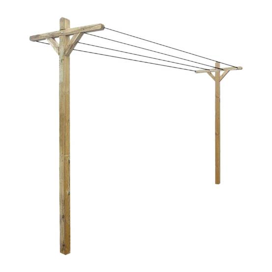 Etendoir à linge extérieur Séville - Cémonjardin - Image 1