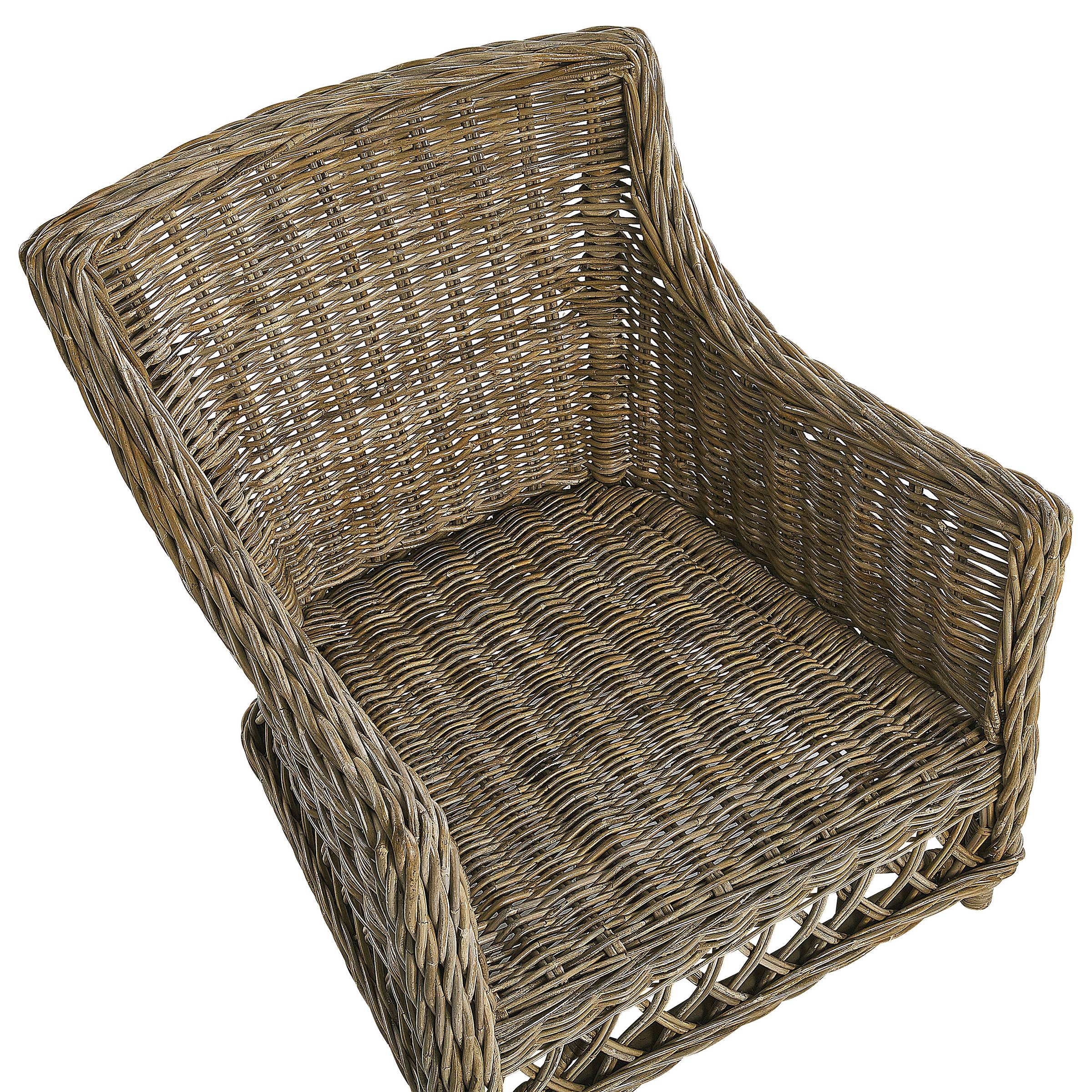 Fauteuil Rotin Naturel RIBOLLA - Beliani - Image 6