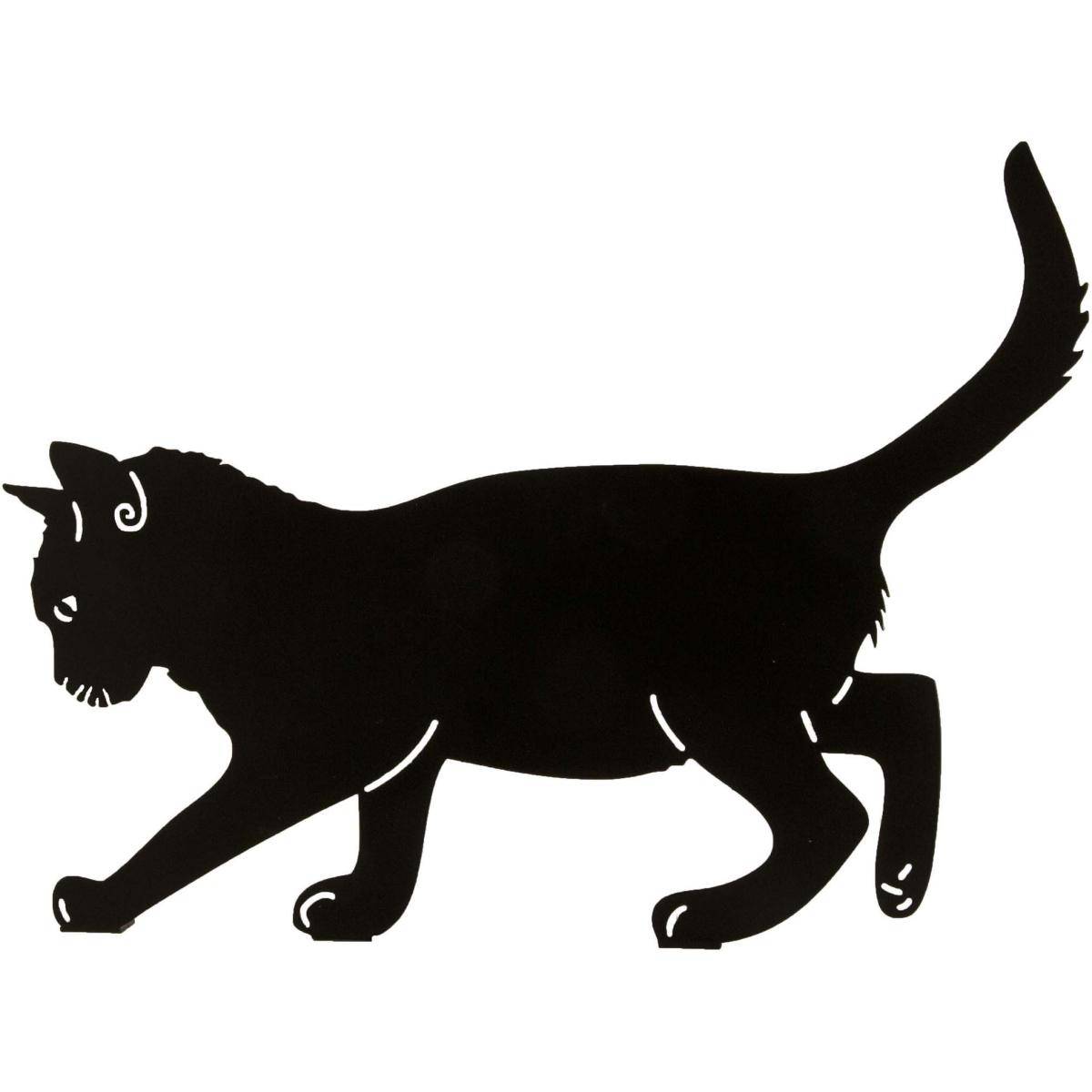 Silhouette animal en métal Garden Chat Wildlife Garden - Imagen 1