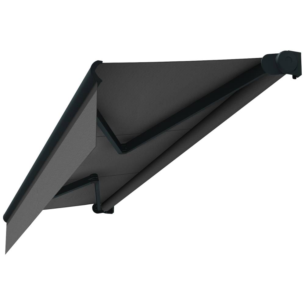 Intersun - Store banne loggia AMARITE 3,00x2,00 M (Manuelle - Gris Anthracite - Gris Graphite) - INTERSUN - Imagen 1