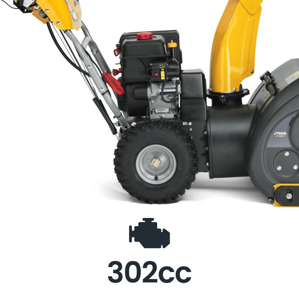 Stiga - Souffleuse ST 5266 P, moteur 302 cm3, technologie easy-turn - STIGA - Image 5