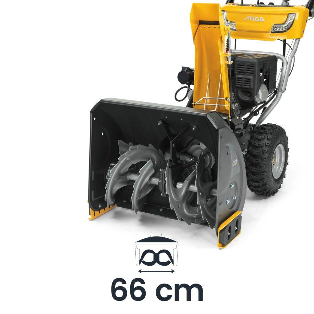 Stiga - Souffleuse ST 5266 P, moteur 302 cm3, technologie easy-turn - STIGA - Image 4