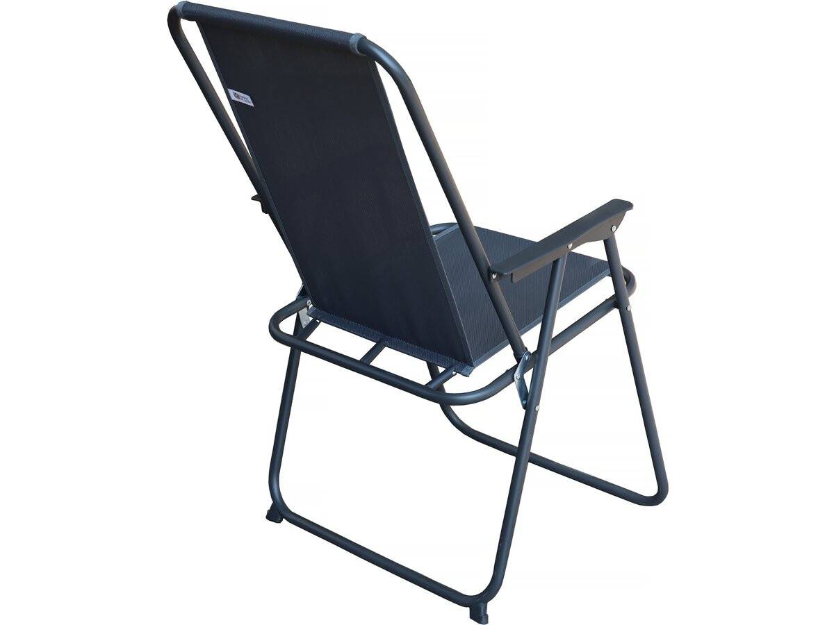 Table Et Chaises De Jardin Avec Parasol En Métal "convivia" - 6 Places - Gris Anthracite -habitat Et Jardin - Image 4