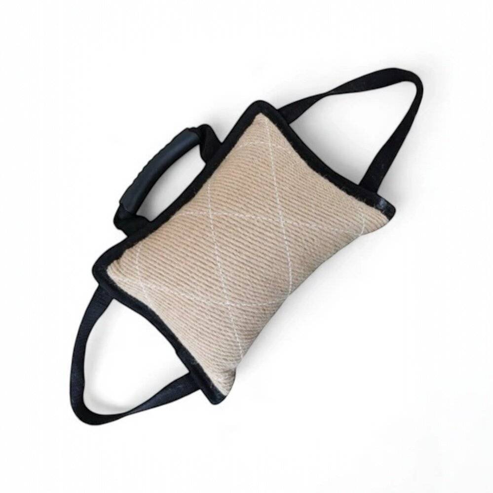 France Croquettes - Boudin blanc 20cm 1 poignee rouge pour chien, FranceCroquettes - Imagen 1