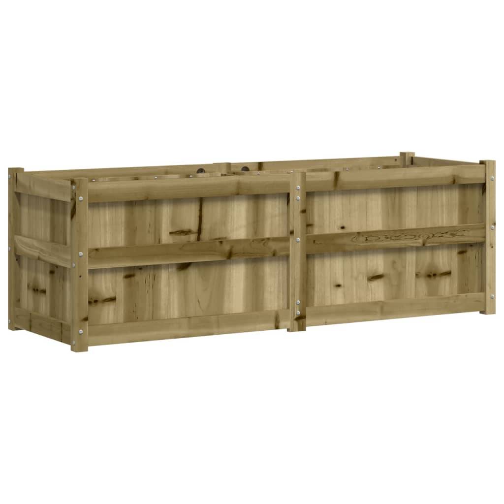 Maison Chic - Jardinière - Bac à Fleurs - Pot De Fleurs 150x50x50 cm bois de pin imprégné - Imagen 7