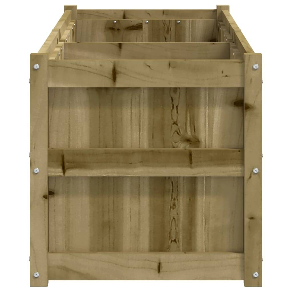 Maison Chic - Jardinière - Bac à Fleurs - Pot De Fleurs 150x50x50 cm bois de pin imprégné - Imagen 6