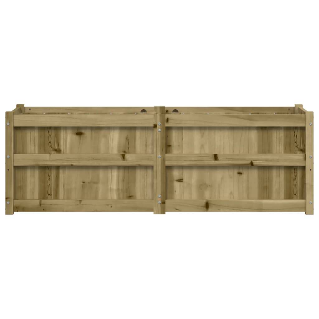 Maison Chic - Jardinière - Bac à Fleurs - Pot De Fleurs 150x50x50 cm bois de pin imprégné - Imagen 5