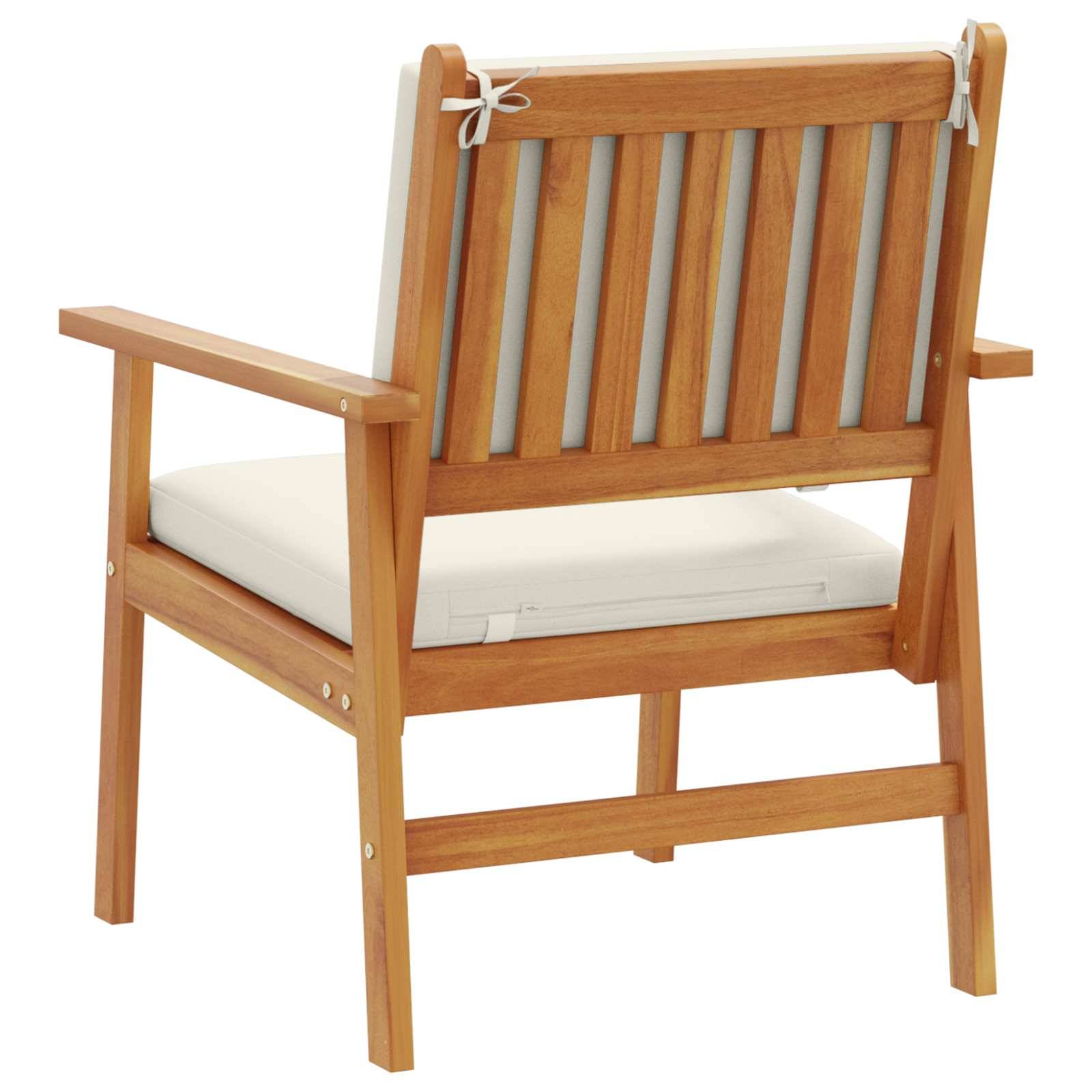 Prolenta Premium - Chaise bois composite  Prolenta Crème   2-personnes - P95051C - Image 5