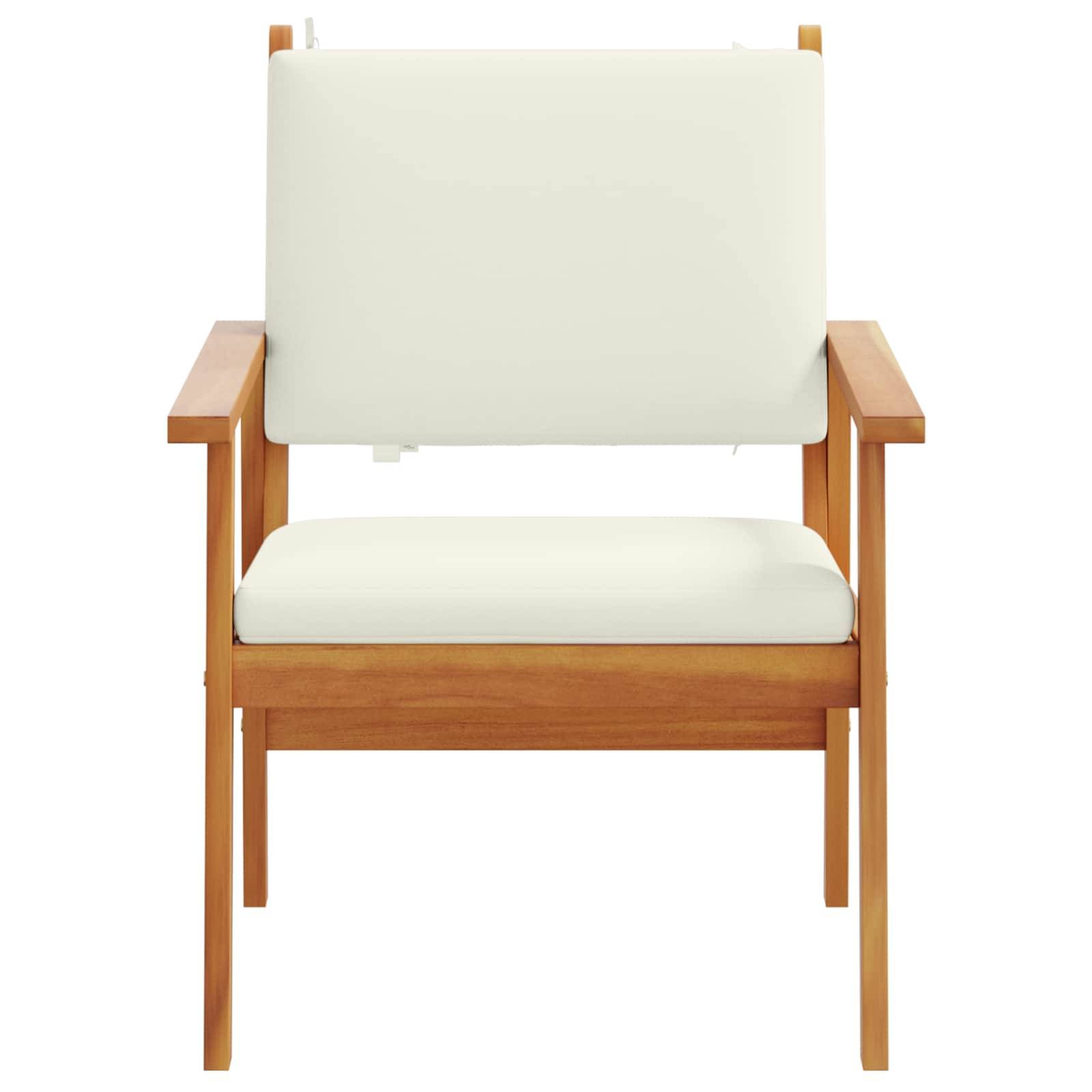 Prolenta Premium - Chaise bois composite  Prolenta Crème   2-personnes - P95051C - Image 3