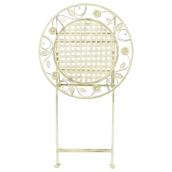 Table pliable, 2 Personnes Métal Vert clair BIVIO - Beliani - Image 4