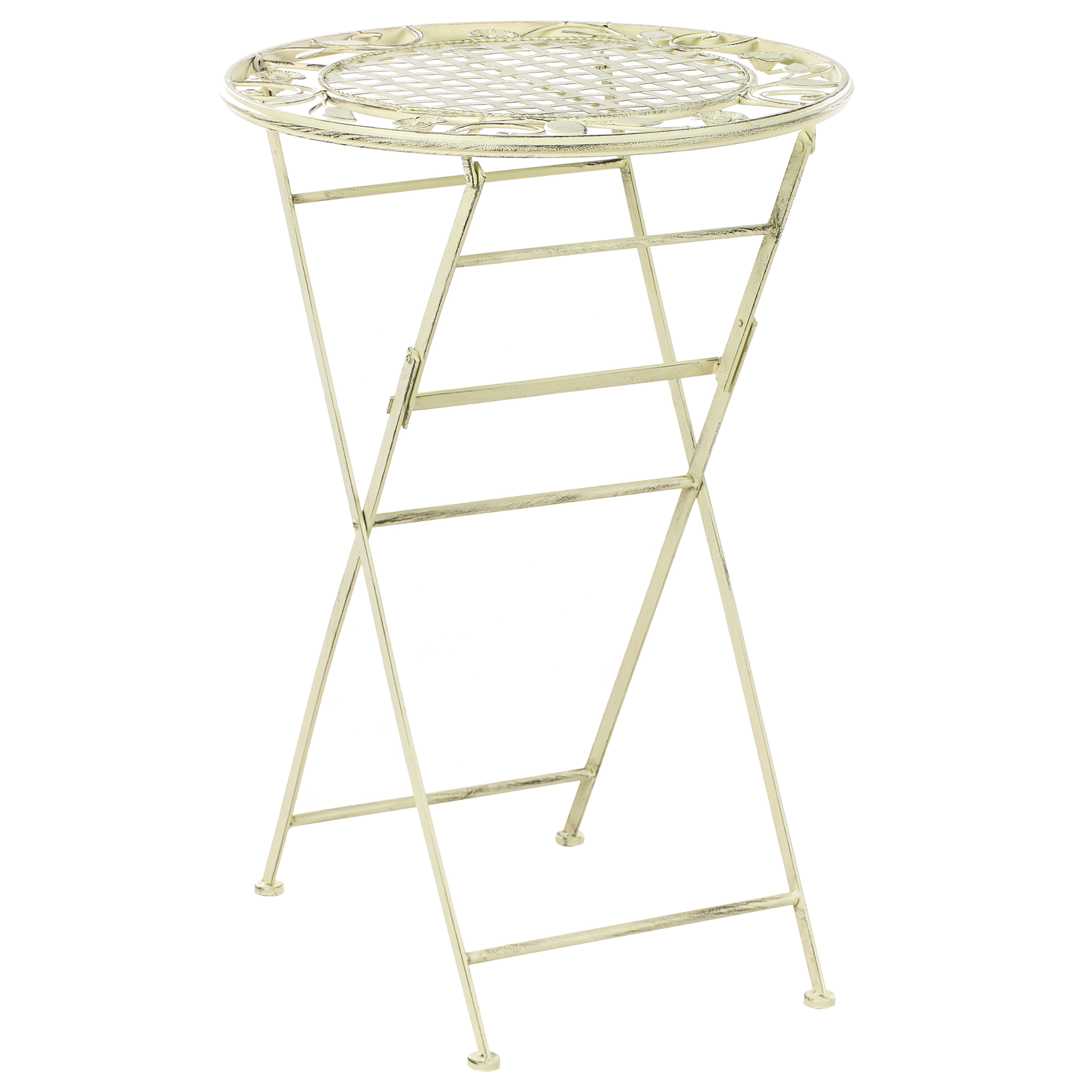 Table pliable, 2 Personnes Métal Vert clair BIVIO - Beliani - Image 1
