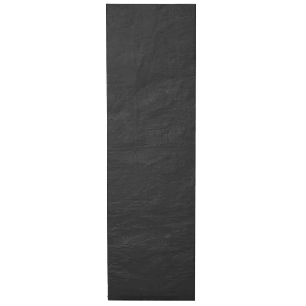 2 pcs Housses pour chaise longue - Housses de protection 12 œillets 200x65x35/60 cm PE - Image 4