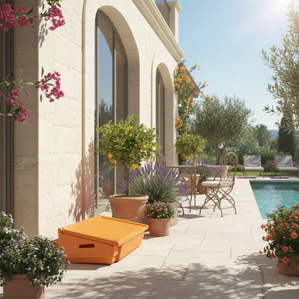 Coffre de jardin 50l-plast'up rotomoulage - Imagen 2