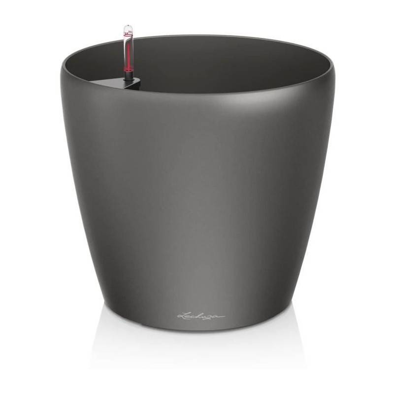 Lechuza - Pot De Fleur Lechuza Classico Premium 60 - Kit Complet, Anthracite Métallisé - Imagen 1