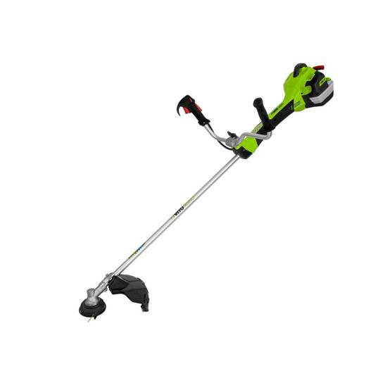 Debroussailleuse thermique 47Cm3 Moteur 2T 2.7CV + Bobine avec fil + lame 3 dents + Harnais VITO - Image 2