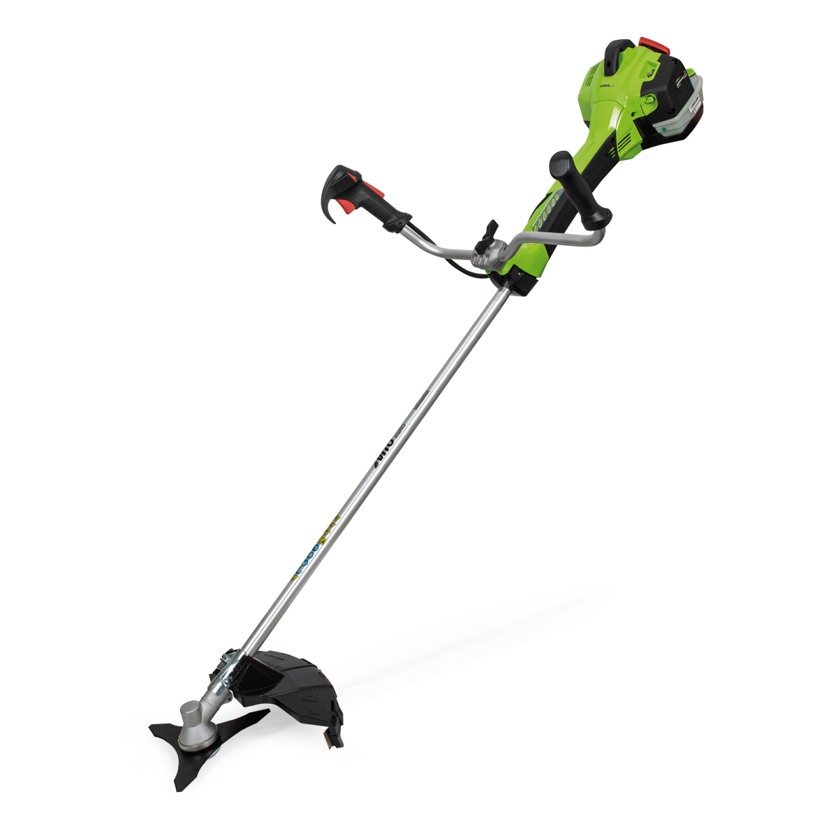 Debroussailleuse thermique 47Cm3 Moteur 2T 2.7CV + Bobine  avec fil + lame 3 dents + Harnais VITO - Image 5