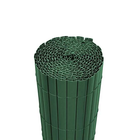 Canisse PVC occultant double face 1,5x5m vert - Kit complet avec fixation - Image 7