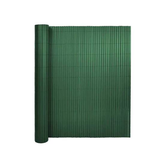 Canisse PVC occultant double face 1,5x5m vert - Kit complet avec fixation - Image 2