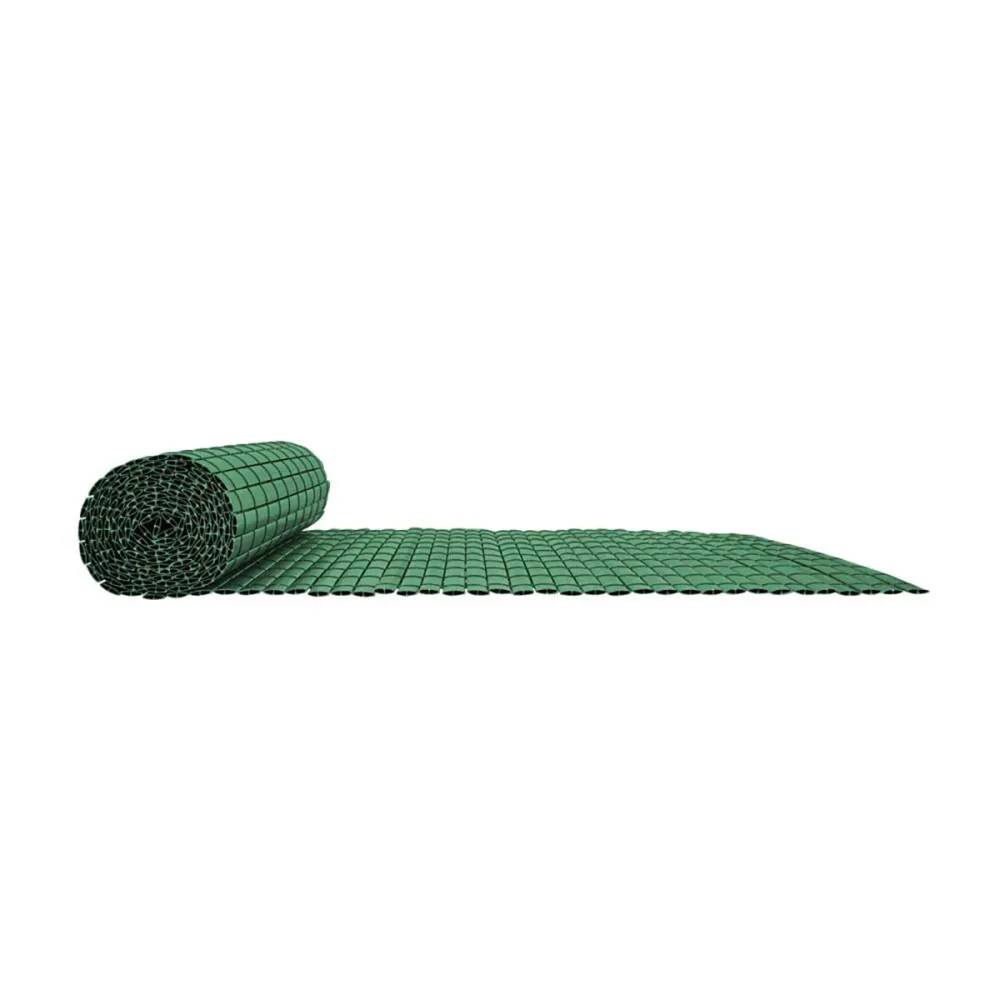 Canisse PVC occultant double face 1,5x5m vert - Kit complet avec fixation - Image 4