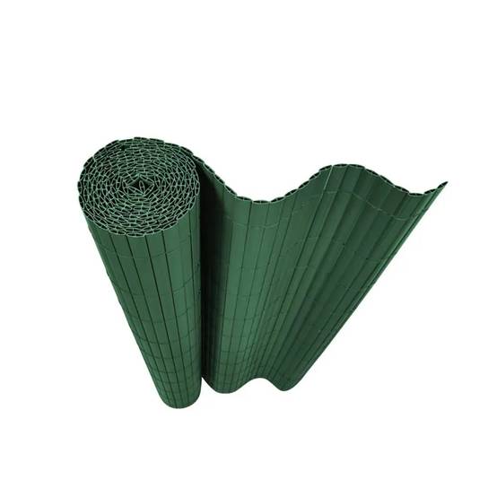 Canisse PVC occultant double face 1,5x5m vert - Kit complet avec fixation - Image 6