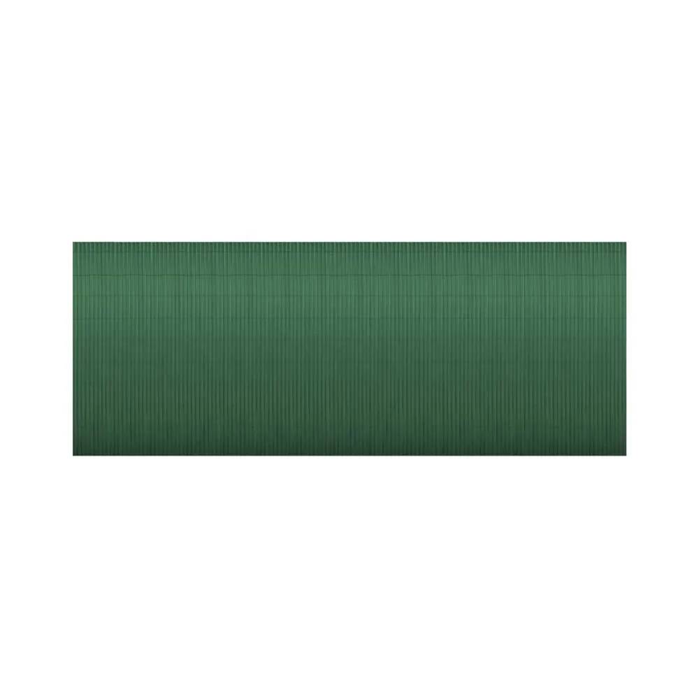 Canisse PVC occultant double face 1,5x5m vert - Kit complet avec fixation - Image 3